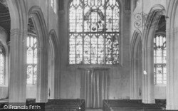 West Window, St Mary's Church c.1965, Fairford