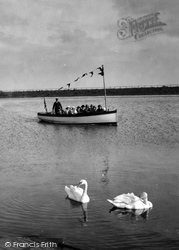 Pleasure Boat On The Lake 1925, Fairhaven