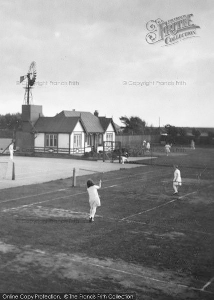 Photo of Fairhaven, The Tennis Courts 1925