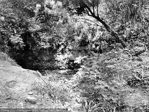 Photo of Fairlight Glen, Dripping Well 1925