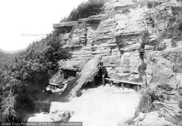 Photo of Fairlight Glen, Lovers' Seat 1890