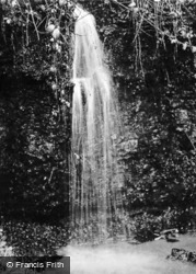 The Dripping Well c.1910, Fairlight Glen