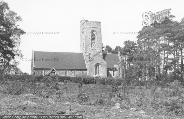 Photo of Fairwarp, Christ Church c.1955