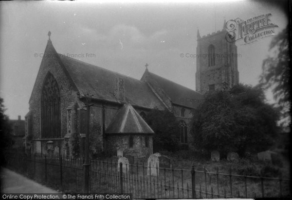 Photo of Fakenham, Church From The North East 1921