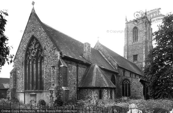 Photo of Fakenham, Church Of St Peter And St Paul c.1955