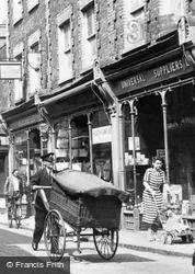 Deliveries In Norwich Street c.1955, Fakenham