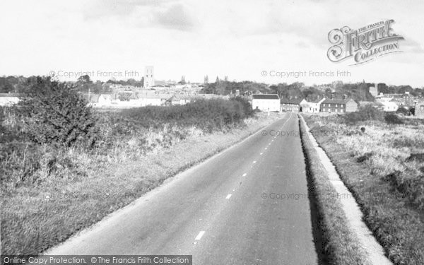 Photo of Fakenham, General View c.1965