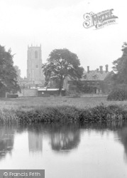 Grove House And Church 1921, Fakenham