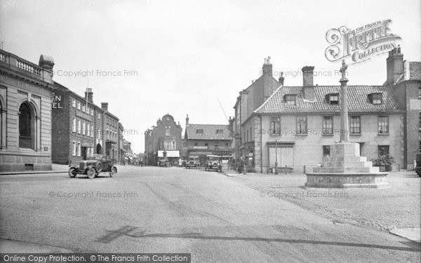 Photo of Fakenham, Market Place 1929