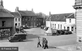 Fakenham, Market Place c1955