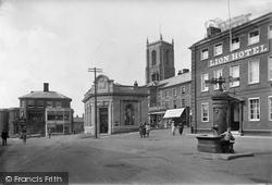 Market Square 1921, Fakenham