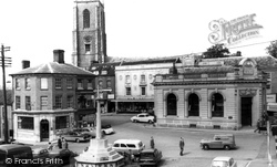 Market Square c.1965, Fakenham