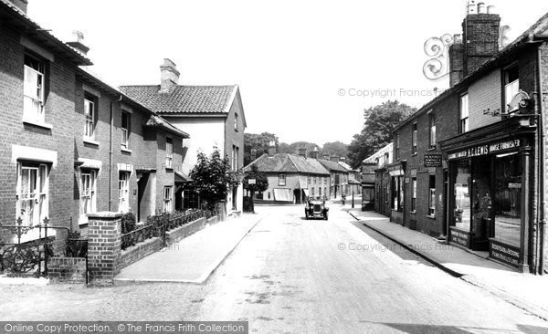 Photo of Fakenham, Oak Street 1929