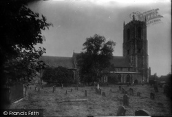 Parish Church, North Side 1921, Fakenham