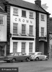 The Crown Hotel, Market Place c.1965, Fakenham