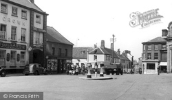 The Market Place c.1955, Fakenham