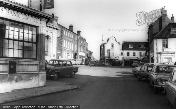 Photo of Fakenham, The Market P Lace c.1965