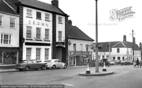 Photo of Fakenham, The Market Place c.1965