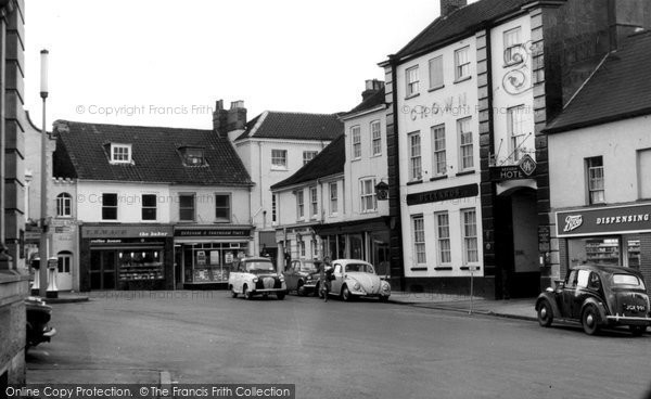 Photo of Fakenham, The Market Place c.1965