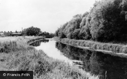 The River Wensum c.1965, Fakenham