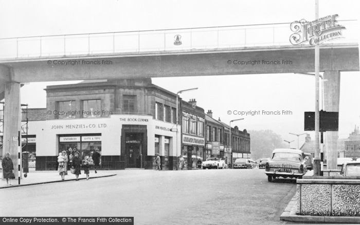 Photo of Falkirk, Callendar Riggs, Pedestrian Footbridge c.1965