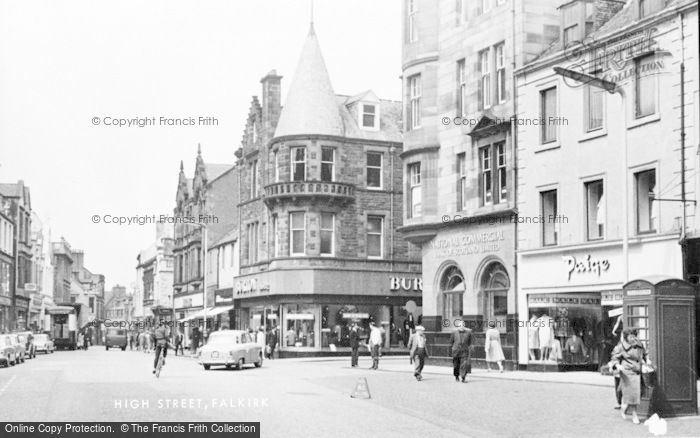 Photo of Falkirk, High Street c.1960