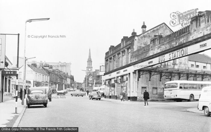 Photo of Falkirk, The Bus Station c.1965