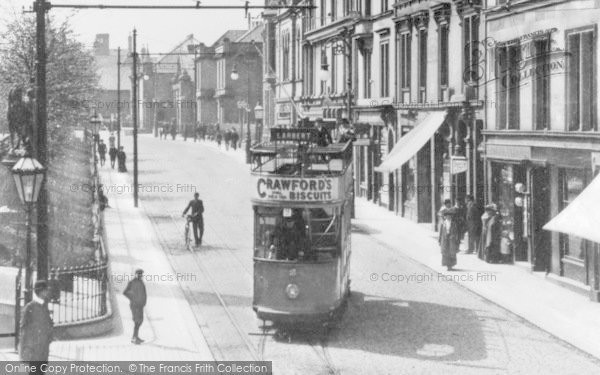Photo of Falkirk, Tram, Newmarket Street 1910