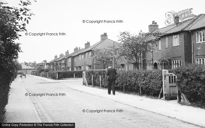 Photo of Fallowfield, Thelwall Avenue c.1955