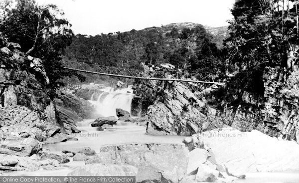 Photo of Falls Of Rogie, 1890