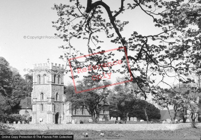 Photo of Falmer, St Lawrence Church c.1960