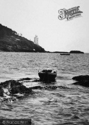 A Boat And St Anthony's Lighthouse 1890, Falmouth