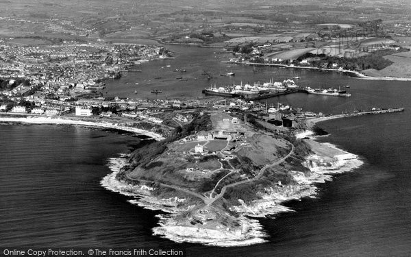 Photo of Falmouth, Aerial View c.1958