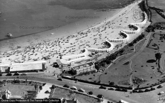 Photo of Falmouth, Aerial View c.1965