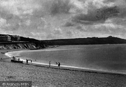 Bathing Beach And Pendennis Head 1890, Falmouth