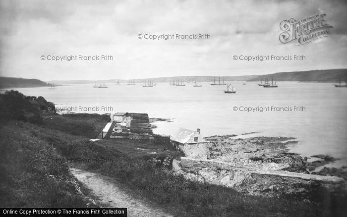 Photo of Falmouth, Carrick Roads From Pendennis 1890