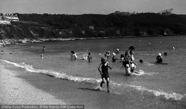 Photo of Falmouth, Castle Beach c.1950