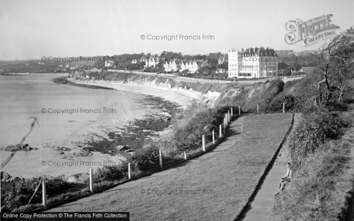 Photo of Falmouth, Castle Beach c.1955