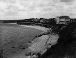 Castle Beach From Pendennis 1930, Falmouth