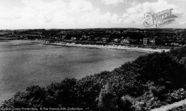 Photo of Falmouth, Castle Beach From Pendennis Castle c.1960