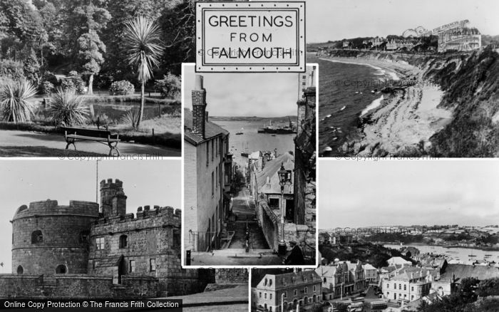 Photo of Falmouth, Composite c.1950