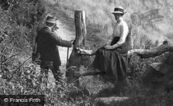 Couple In The Countryside 1918, Falmouth
