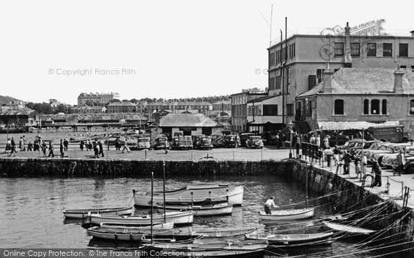 Photo of Falmouth, Custom House Quay c.1955