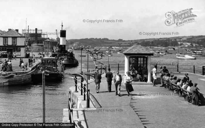 Photo of Falmouth, Custom House Quay c.1955