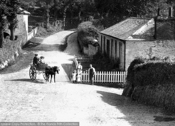 Photo of Falmouth, Family At Marlborough Farm 1908