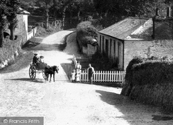 Family At Marlborough Farm 1908, Falmouth
