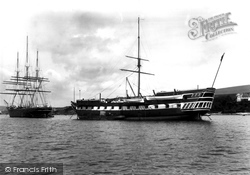 Foudroyant And Cutty Sark 1927, Falmouth