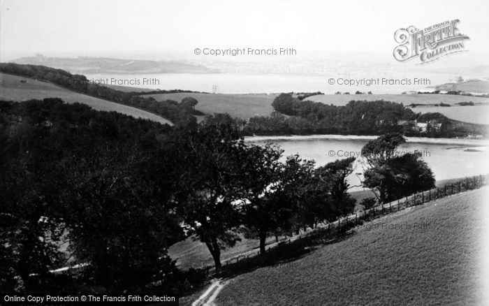 Photo of Falmouth, From Above Place House 1893