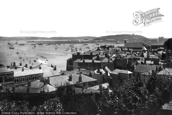 Photo of Falmouth, From Harbour Terrace 1890