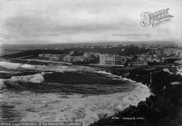 Photo of Falmouth, From Pendennis 1897